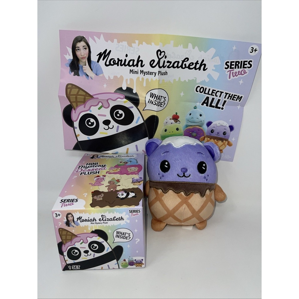 Moriah Elizabeth Mystery 6" Plush Desserts Series 2  Scoopsie NEW